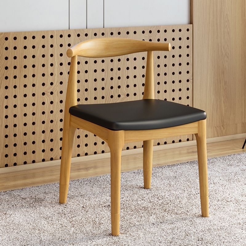 Modern Solid Wood Furniture 1/2/5/7 Pcs Standard Height Dining Room Table Set in Natural