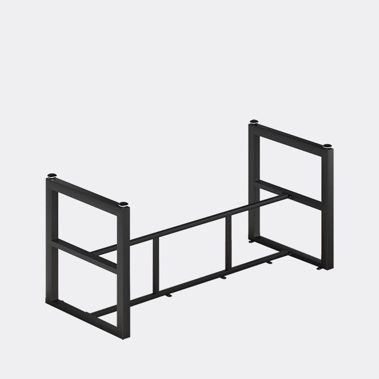 Industrial Dinning Table with Wood Rectangle Dining Table for Home