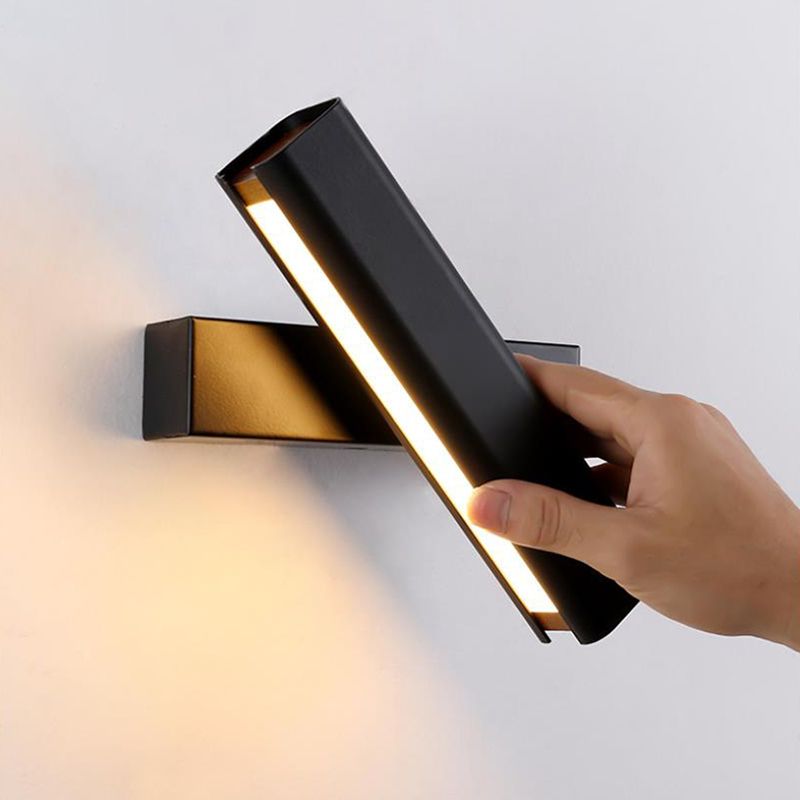 Moderne minimalistische stijl rechthoek SCONCE LILMTURES Metalen wandverlichting voor slaapkamer