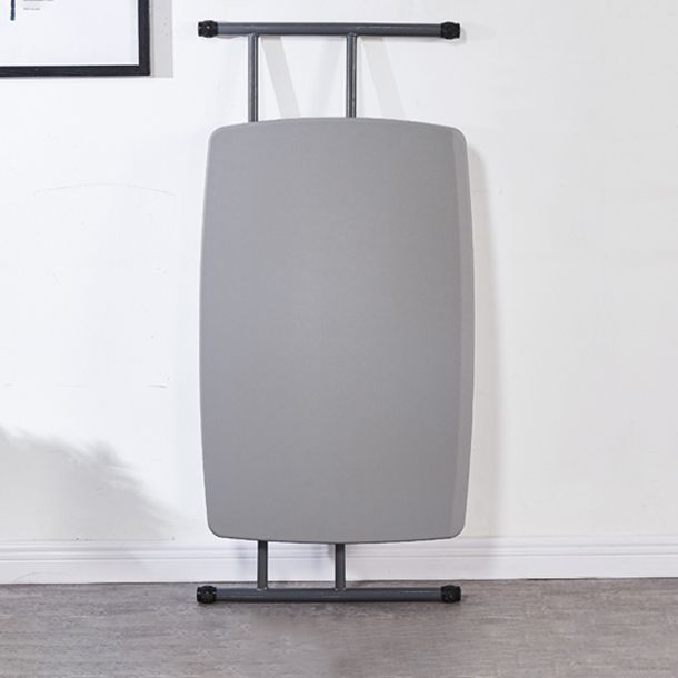 Modern Style Dormitory Writing Desk Home Bedroom Plastic Folding Desk,29.9"L X 19.6"W