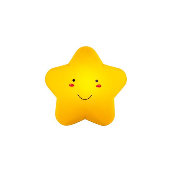 Plastic klein wandlicht babykamer bed cartoon oogkeualen led sconce lamp