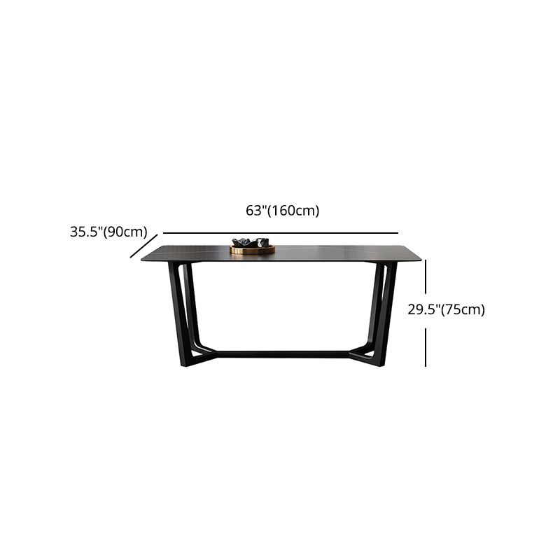 Modern 1/5/7 Pieces Dining Set Sintered Stone Dining Table Set for Home
