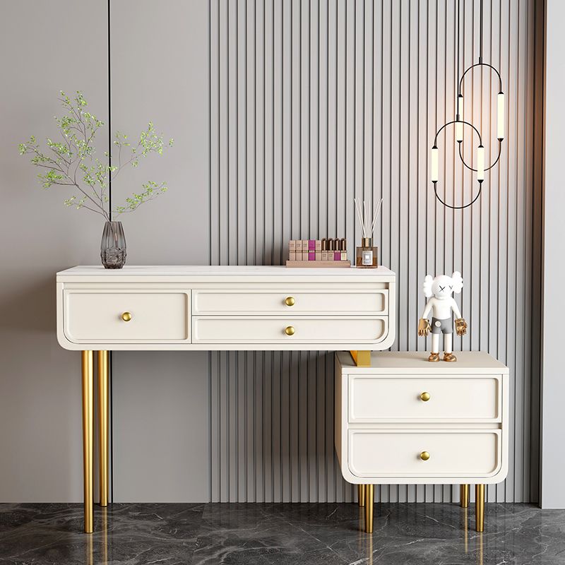 Luxurious Make-up Vanity 3/5 Drawers Stain Resistant Dresser