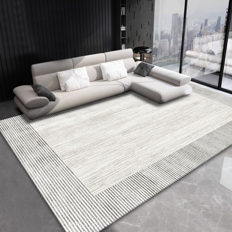 Modern woonkamer vloerkleed Prachtig wasbaar Wasbaar Truug Polyester Stain Resistant Area Tapijt