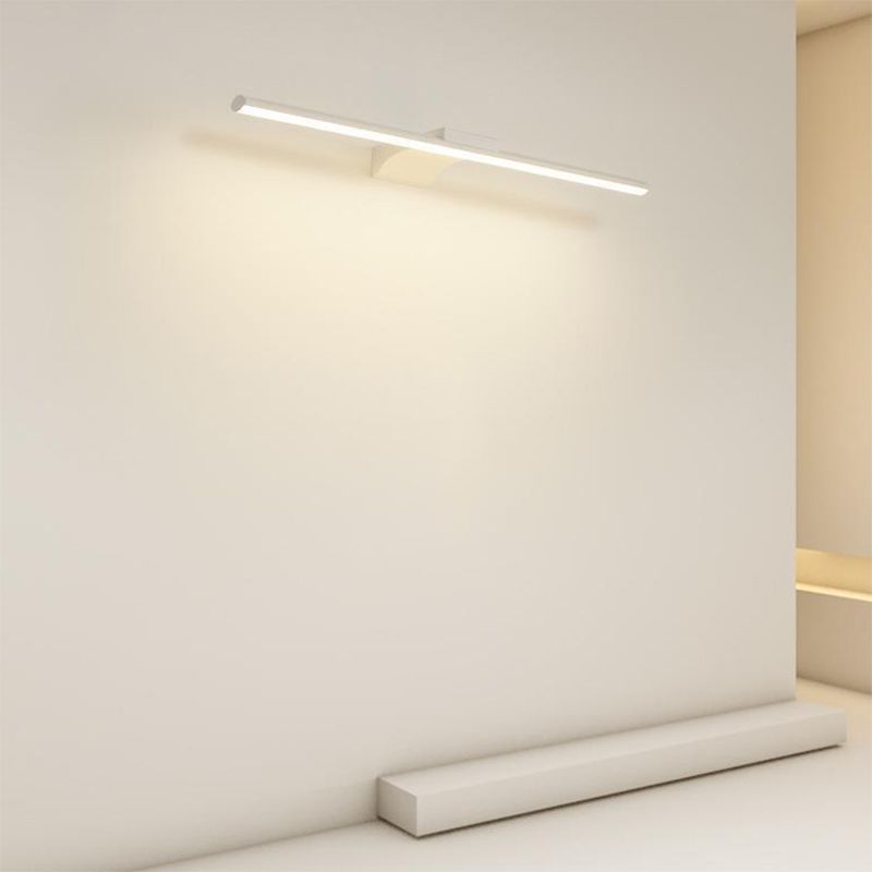 Nordic Style LED Vanity Light Aluminum Strip Shape Vanity Lamp for Shower Room