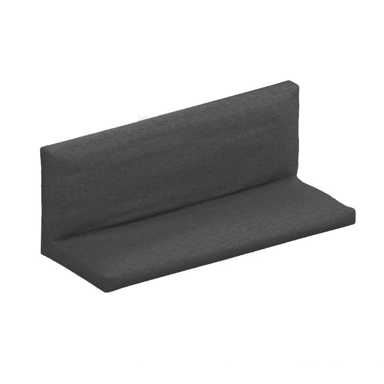 Contemporary Tight Back Convertible Sleeper Sofa Solid Color Fabric Armless Sofa
