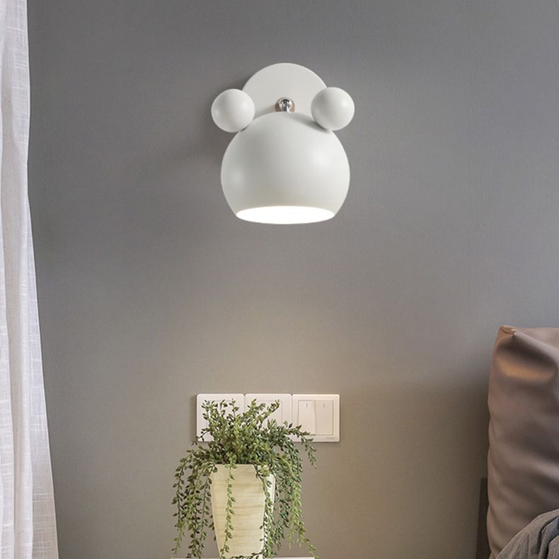 Metall einzigartige Wandleuchten moderne nordische Macarons Einlichtwandmontiertes Licht