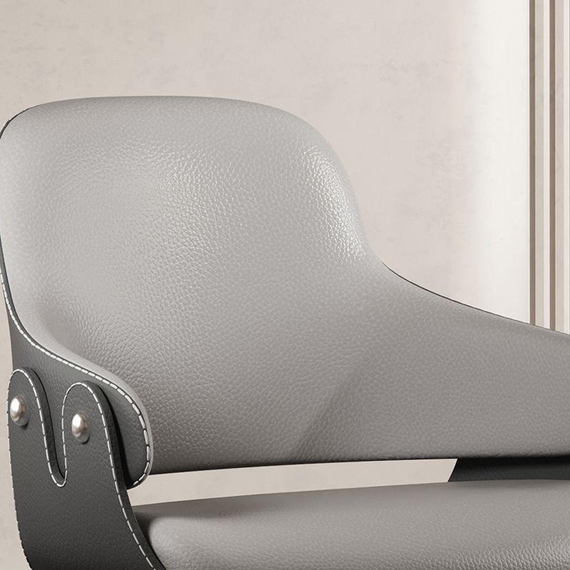 Home Faux Leather Dining Chairs Black Legs Dining Room Chair