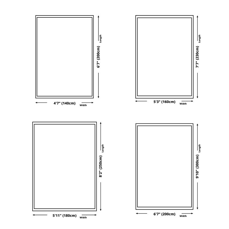 Modern Living Room Carpet Antique Gray Tone Watercolor Rug Polyster Stain Resistant Indoor Rug