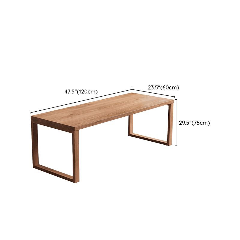 Modern Rectangle Wood Dining Table 1/2/5/7 Pieces Dining Set for Dining Room