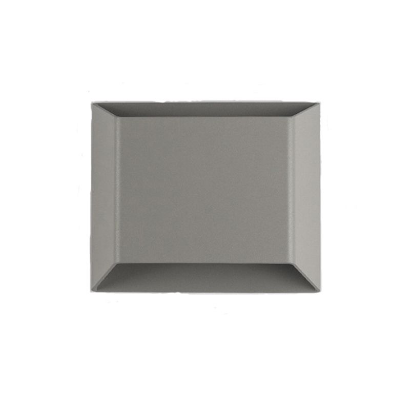 2 Lights Multi-Faceted Sconce Light Simplicity Metal Wall Mount Light