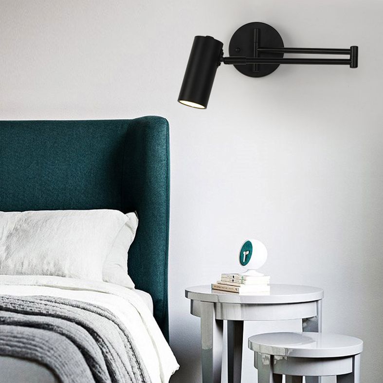 Lámpara de matriz de brazo ajustable lámpara de metal de estilo moderno lámpara montada en la pared