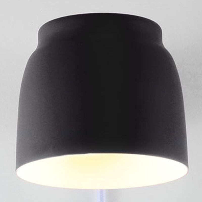 Single Contemporary Black/White/Grey Wall Mounted Sconce LED Wall Light