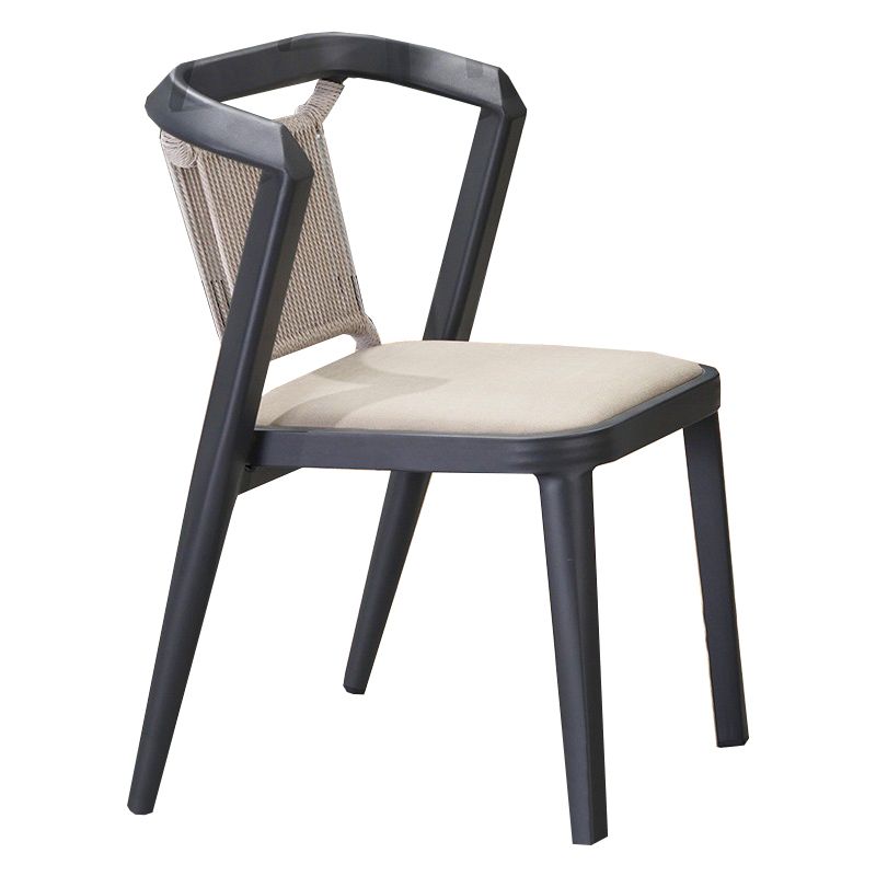 Modern Style Bistro Set 2/3 Pcs Wooden Top Metal Base Bistro Set