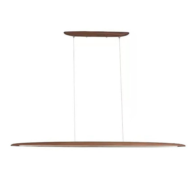 Modern Single Brown/Beige Kitchen Island Lighting LED Island Pendant Lighting