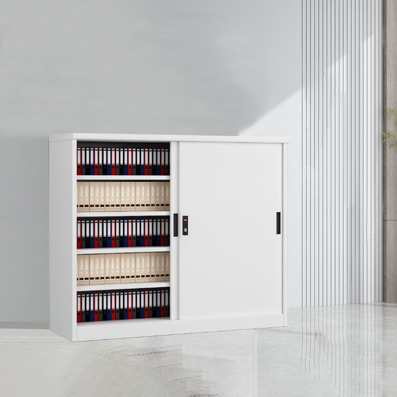 Metal File Cabinet Contemporary Storage Shelves Locking Filing Cabinet