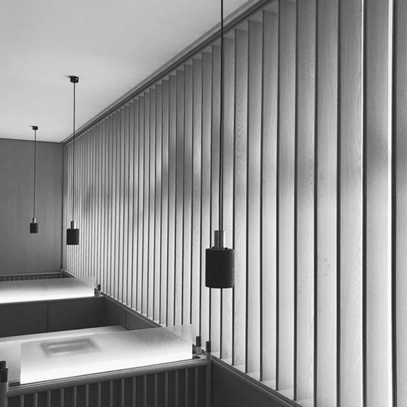 1 leichte Marmorheizen helle moderne Zylinderhängelampe für Wohnzimmer