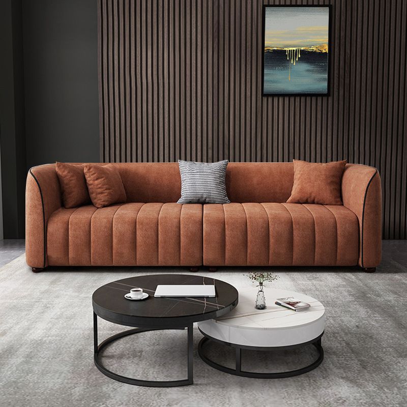 Tight Back Sofa with Tuxedo Arm for Living Room 34.64" Wide * 27.56"High