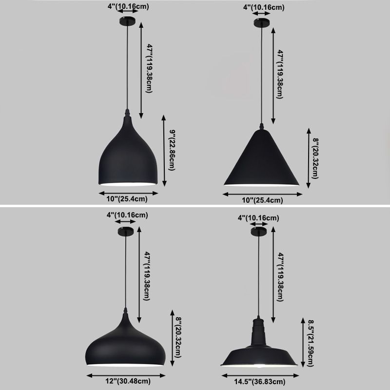 Industriële stijl Minimalistisch geometrische boerderij plafondlicht voor eetkamer coffeeshop