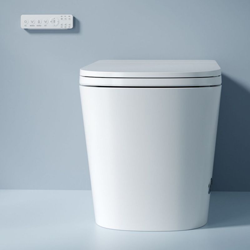 Modern One Piece Toilet Bowl Floor Mounted Urine Toilet with Concealed Tank for Bathroom