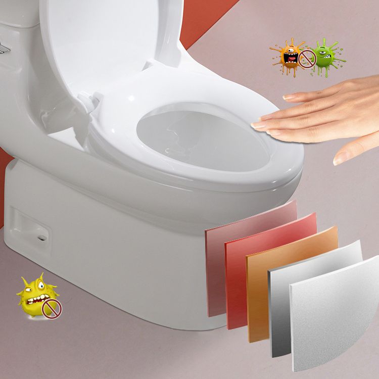 Traditional Seat Included One Piece Toilet Floor Mounted Toilet Bowl for Washroom