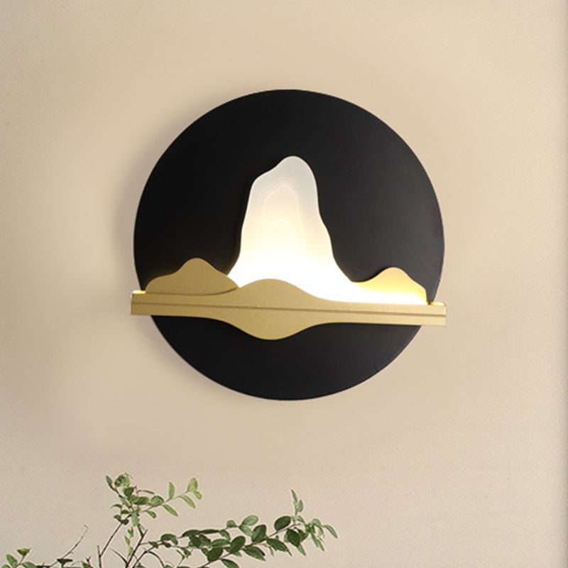 LED ASIAN LED FUSH MURS GALCE BLACK-GOLD MOUNTRE ET MURME MURME MUR-MURAU