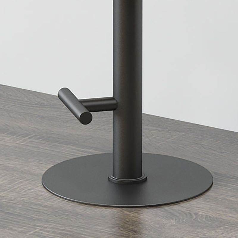 Contemporary Footrest Backless Barstool Matte Finish Home Stool