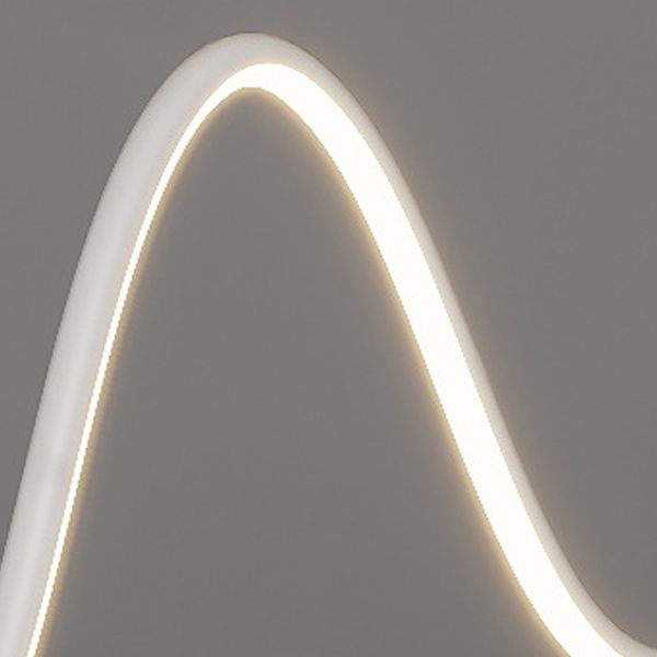 Modern Minimalist Acrylic Island Light Linear 1-Light Hanging Lamp for Dining Room