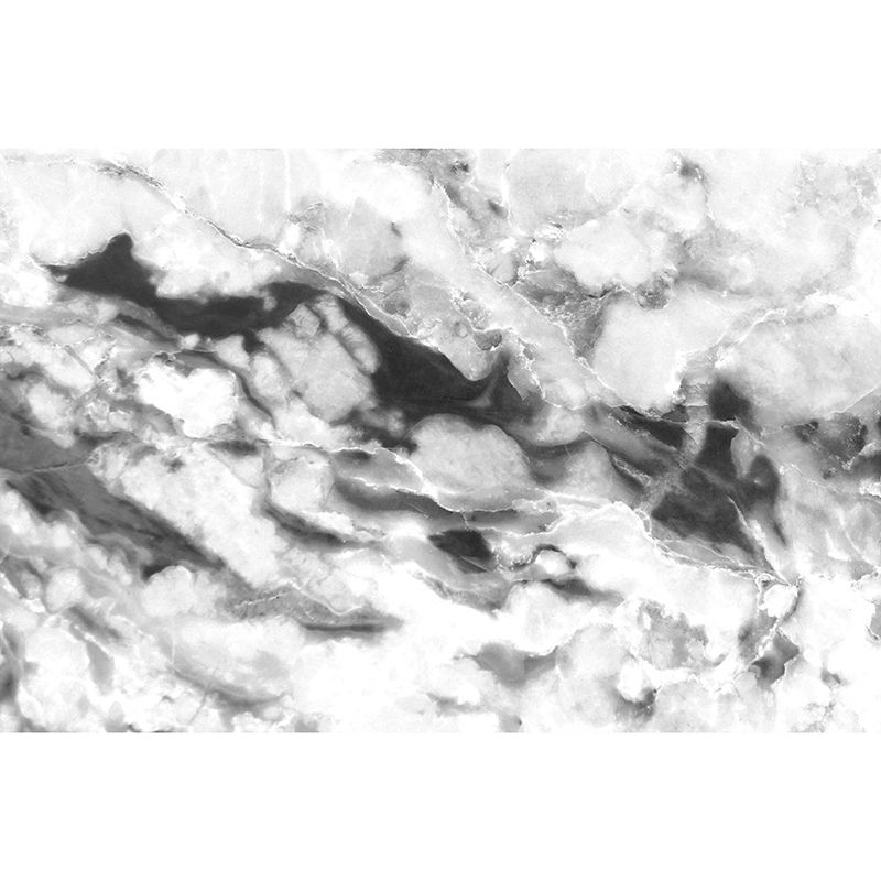 Marble Texture Mural Decal Decorative Industrial Style Moisture Resistant for Sitting Room