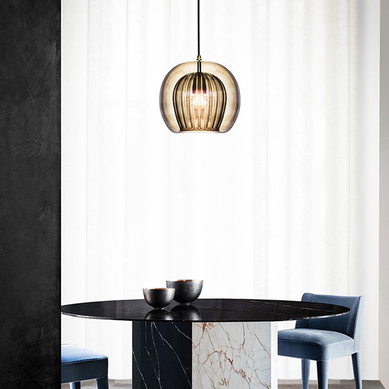 Zeitgenössisches Glas hängend Licht kreativer Anhänger Beleuchtung