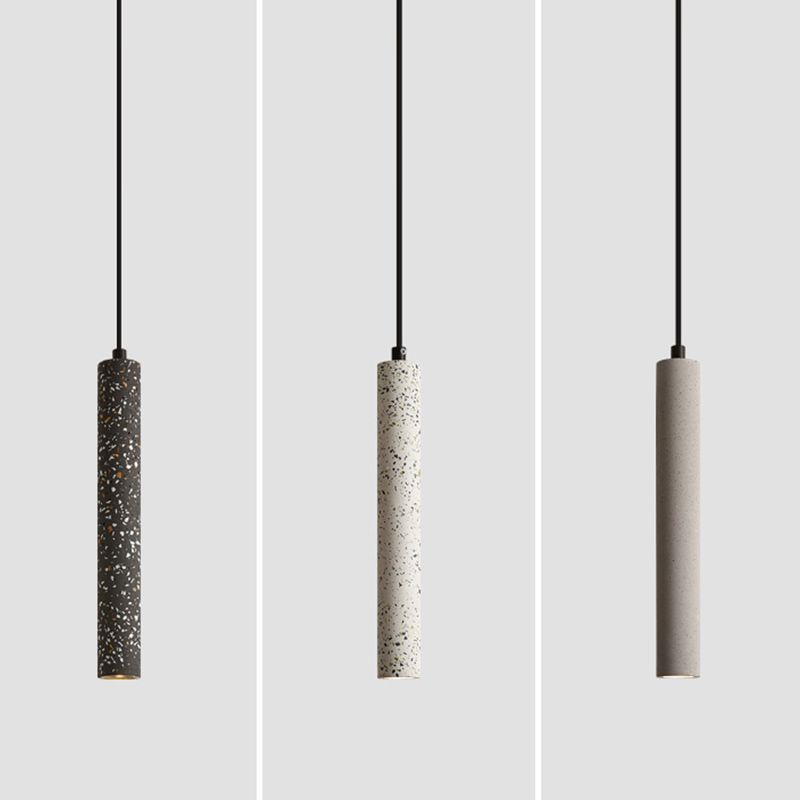 Moderner Stil hängend Licht Zement Anhänger Beleuchtungsstoffe für Wohnzimmer