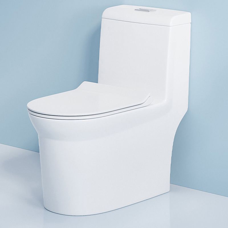 Modern White Ceramic Flush Toilet Floor Mounted Urine Toilet for Washroom