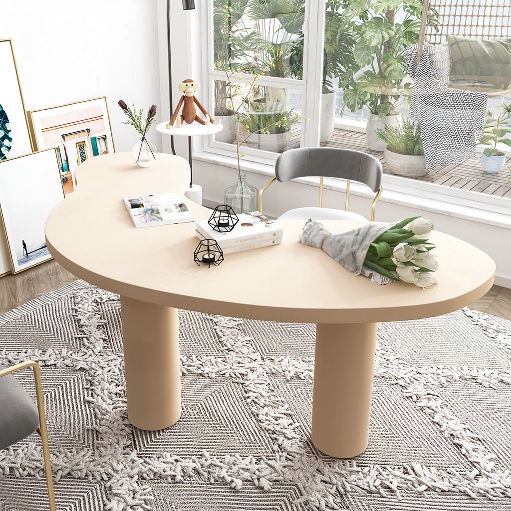Modern Solid Wood Dining Table 3 Legs Dining Table for Dining Room