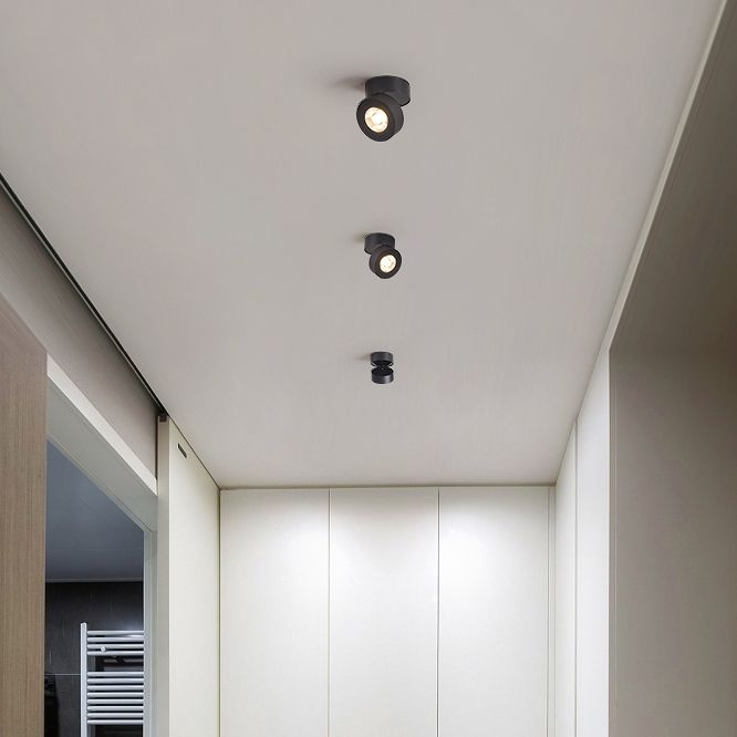 Plafonnier cylindrique Led encastré plafonnier moderne encastré