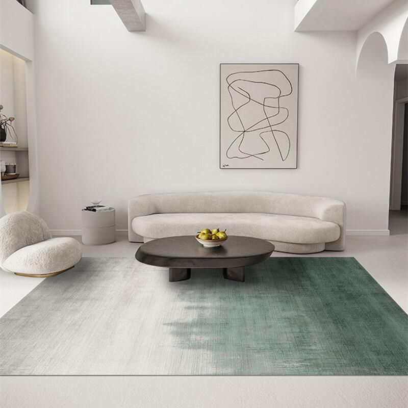 Modern Graphic Carpet Gold Polyester Area Carpet Washable Carpet for Home Decor