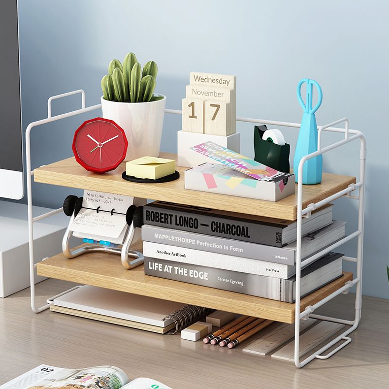 Contemporary Style Bookshelf Engineer Wood Bookcase for Office