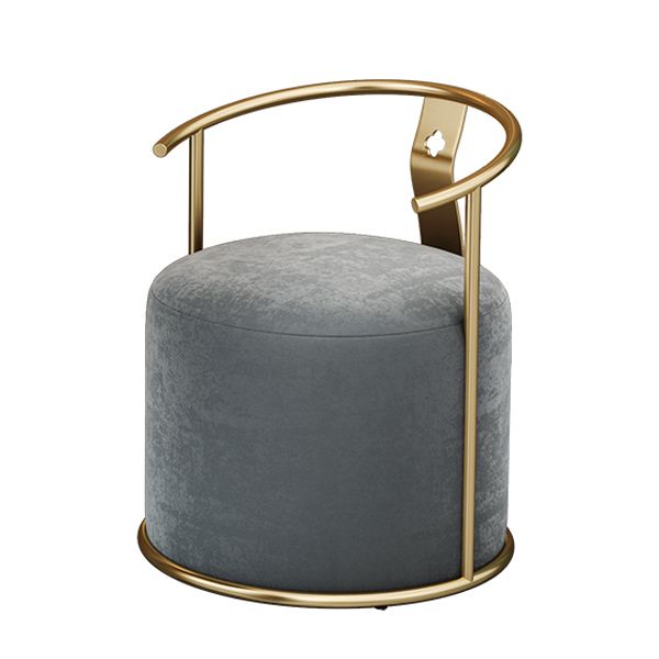 Contemporary Design 1/4/5 Pieces Dining Set Round Dining Room Table Set with Fabric Chairs