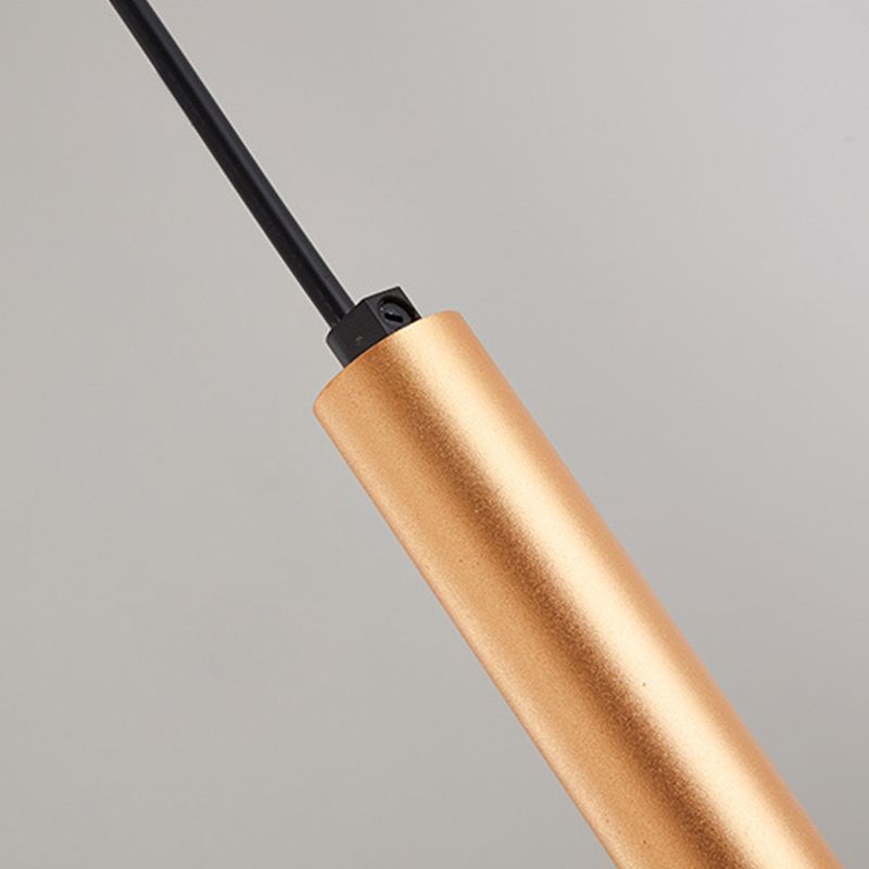 Blasenrohr -Federung Licht moderne Acrylschlafzimmer LED Hängende Leuchte