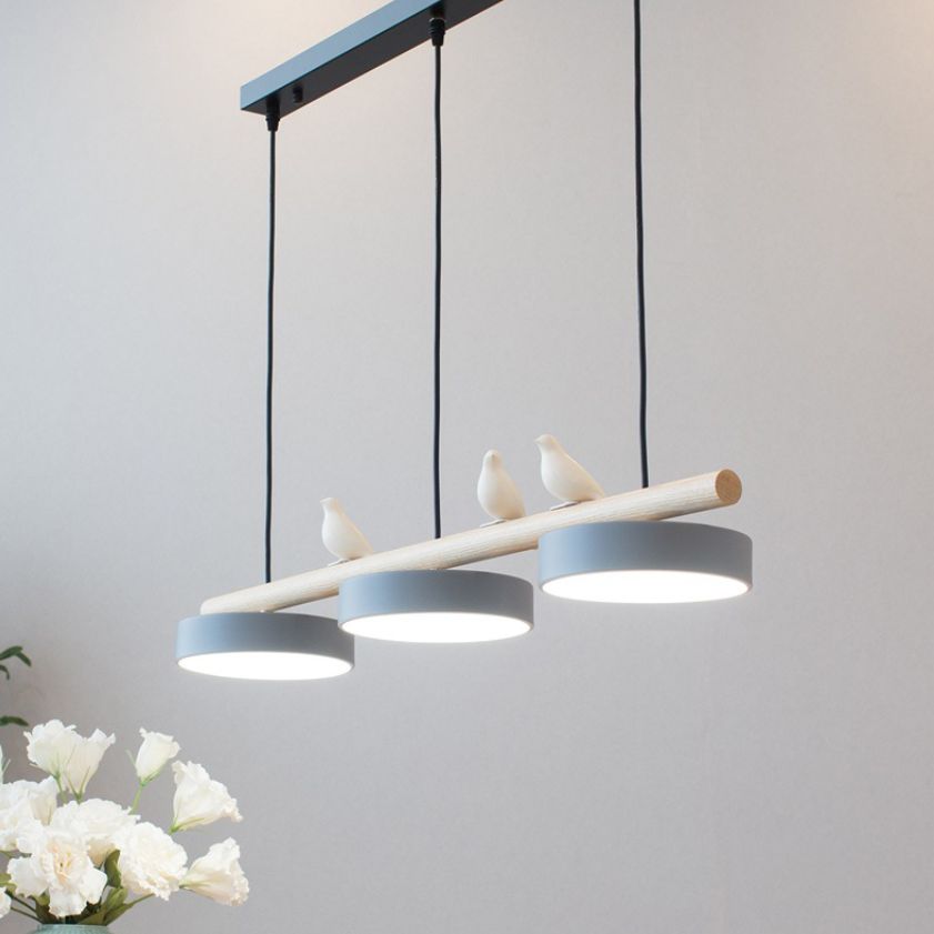 Circle Island Pendant LED Nordic Modern Modern Plafond Pendant Light for Dining Room