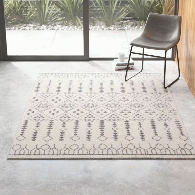 Original Tribal Patterned Rug Multicolor Americana Carpet Polyester Pet-Friendly Non-Slip Stain Resistant Rug for Home