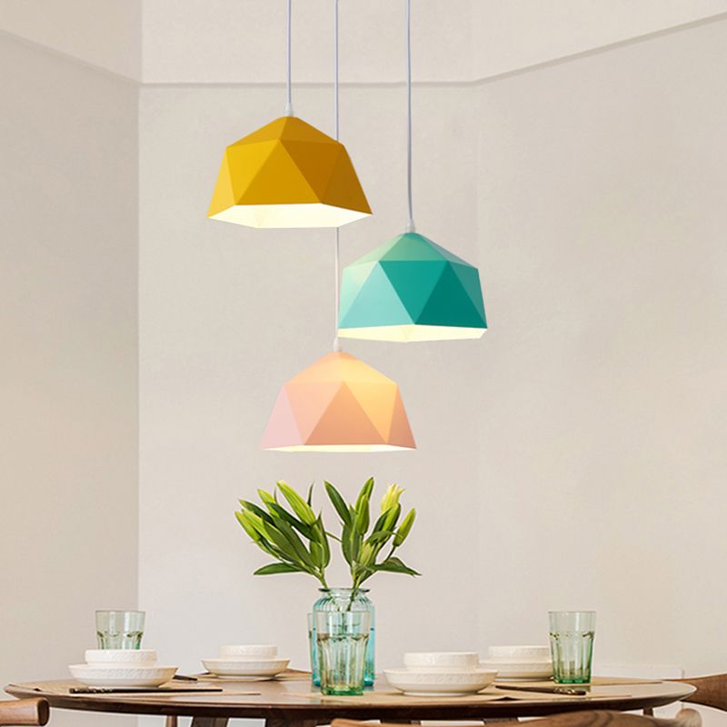 Einstellbare Länge 1 leichte geometrische hängende leichte, moderne Anhängerleuchte für das Restaurant