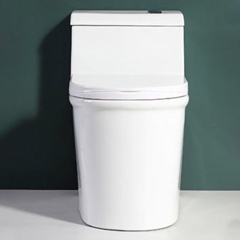 Traditional 1-Piece Toilet Bowl Floor Mounted White Urine Toilet for Bathroom