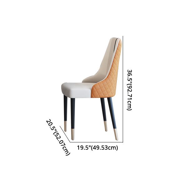 Modern Style Marble Table with White Rectangle Shape Table for Home Use