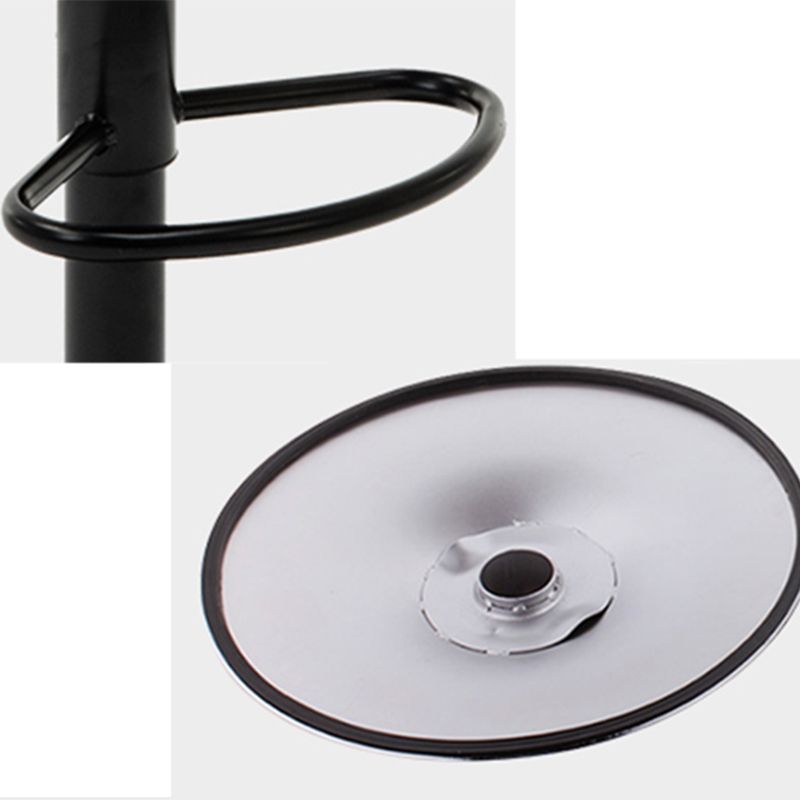 Industrial Style Bar-stool Metal Leg with Adjustable Height Bucket Seat Barstool