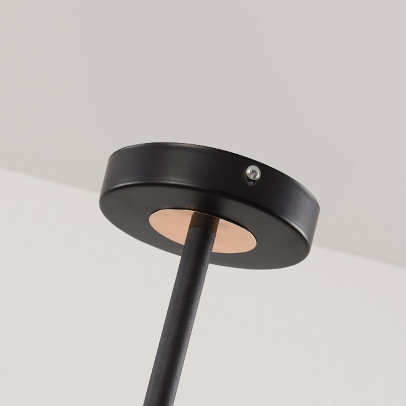 7-Light Modern Kitchen Island Lighting Metal Ceiling Light for Dining Room