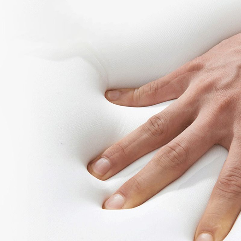 Mid-Century Modern Rocking Chair Cotton Upholstered Tufted Baby Rocking Chair