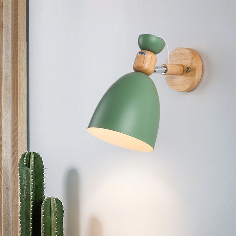 Geometric Wall Lamps Modern Style Metal 1 Light Wall Lighting Ideas