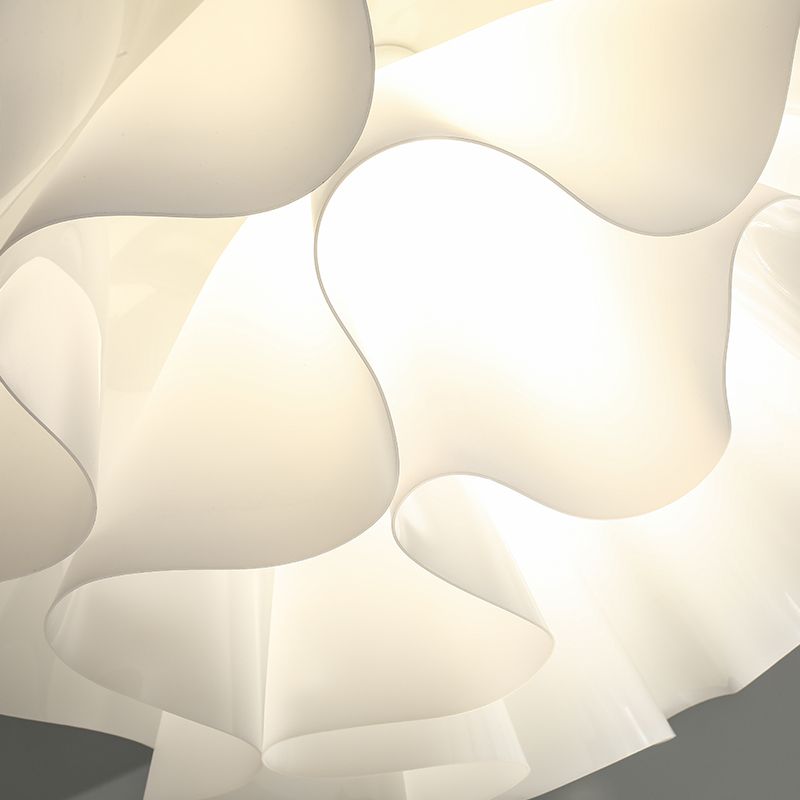 Lámpara colgante de bulbo de una sola sala de estar de estilo moderno luz colgante