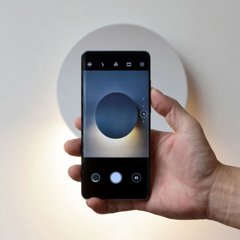 Metall Biegung Wandleuchte moderne Stil 1 Leicht Wandmontage Beleuchtung