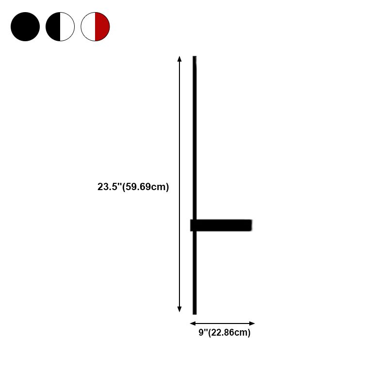 Moderner Stil Linearer Wandleuchte kreative Wandlampenvorrichtungen für Salon Café Shop